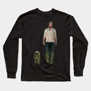 Retro vinrage John Wick Long Sleeve T-Shirt